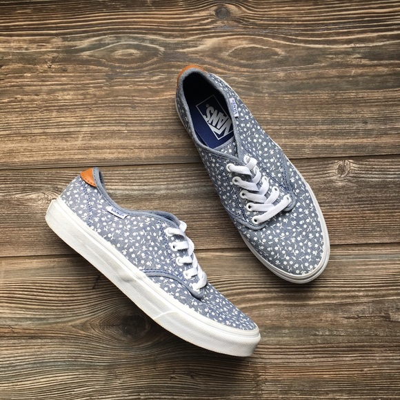 vans blue jeans